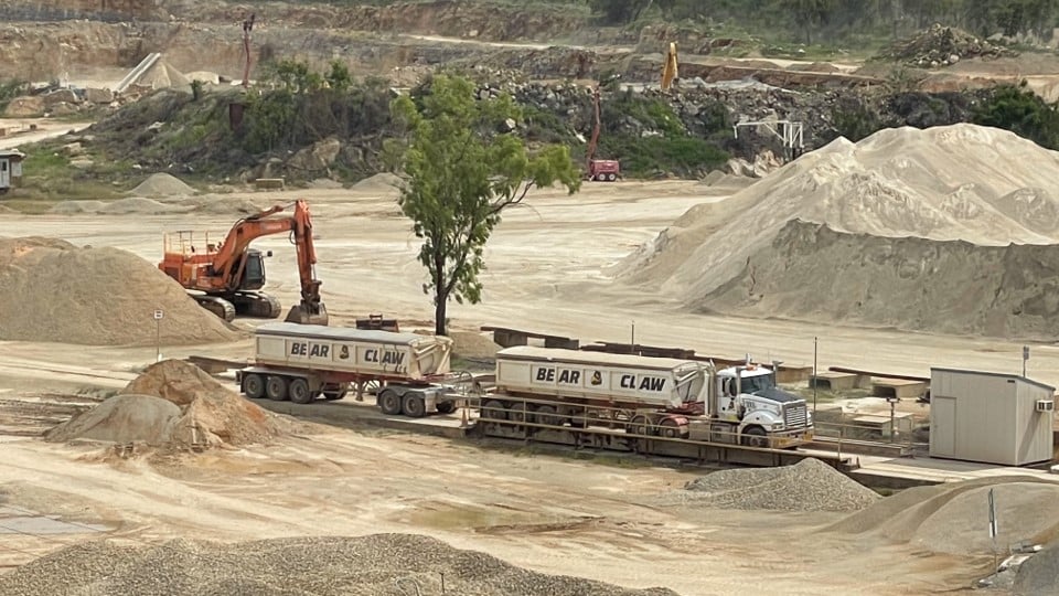 Loading Dump Truck — Concreters in Darwin, Northern Territory
